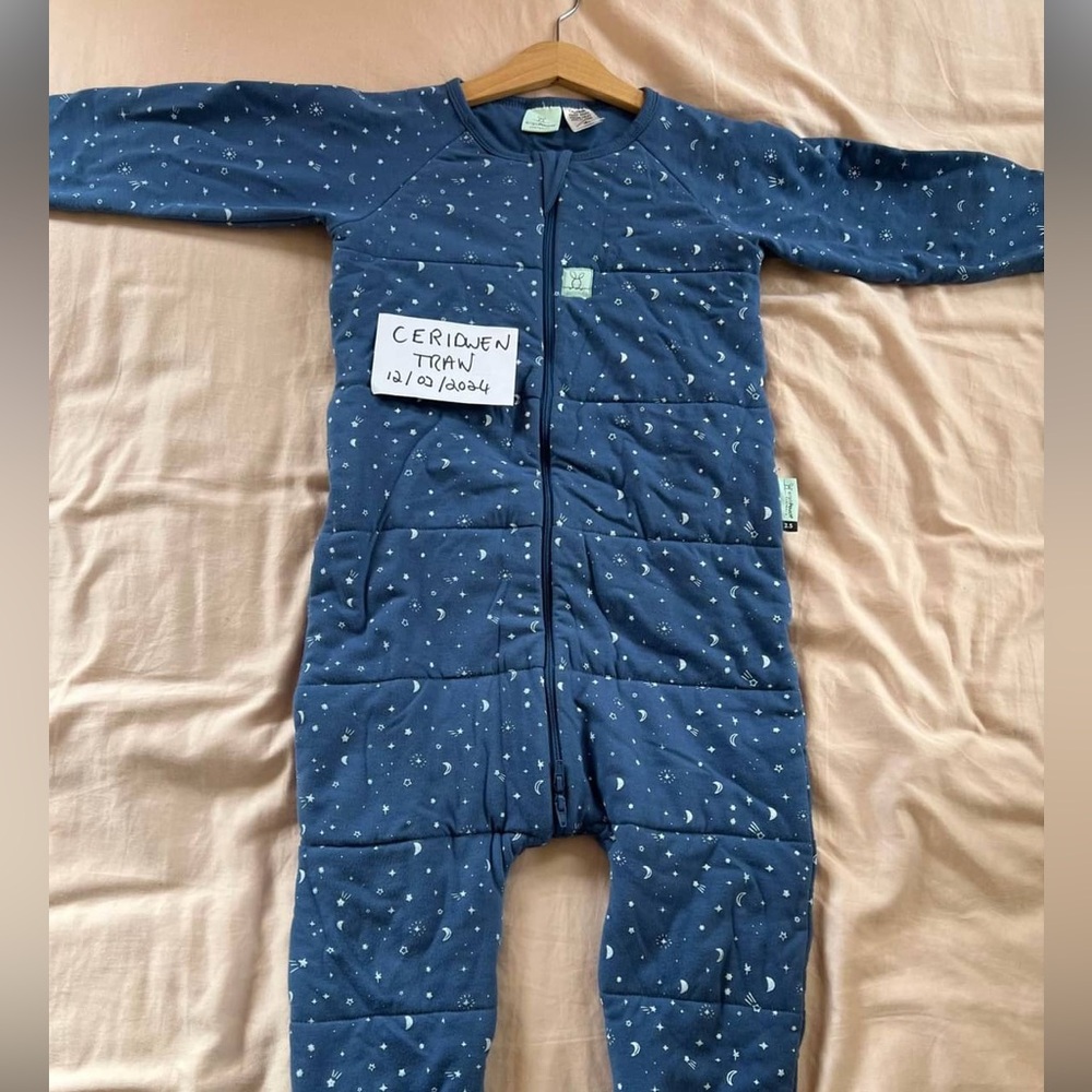 Two ergopouch 2.5 tog sleep onesies